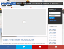 Tablet Screenshot of charlottecurling.com